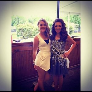 Grey Sherri Hill  cocktail dress